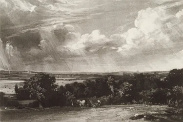Sommerland, graviert von David Lucas (1802-81)